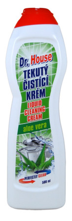 detail Dr. House tekutý čistící krém 500ml Aloe Vera