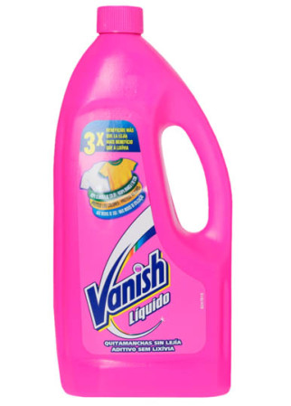 chi tiết Vanish 1l Čistič tekutý na skvrny Liquido Růžový