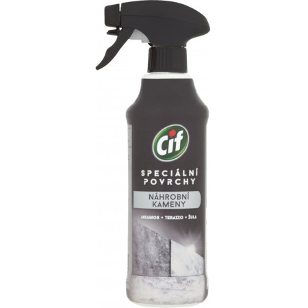 detail Cif čistič sprej 435ml Náhrobní kameny