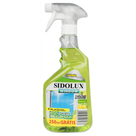 detail Sidolux Window sprej 750ml Lemon (zelený)