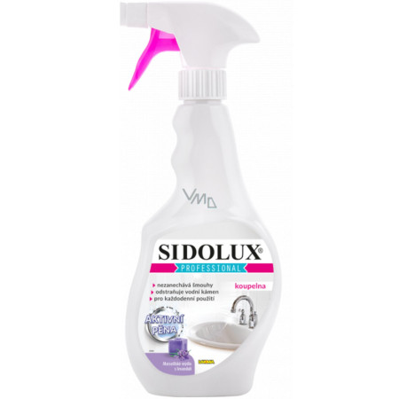 chi tiết SIDOLUX 500ml sprej koupelna - marsellské mýdlo s levanduli