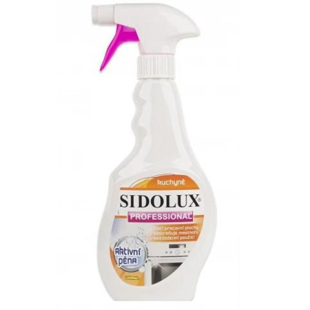 detail SIDOLUX 500ml sprej kuchyně - Aktiní pěna