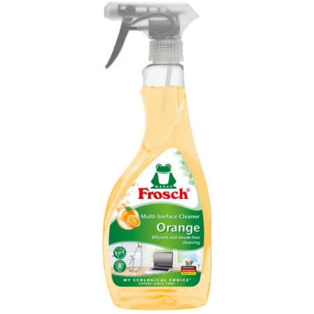 detail Frosch čistič sprej 500ml multifunkční na lesklé povrchy Orange
