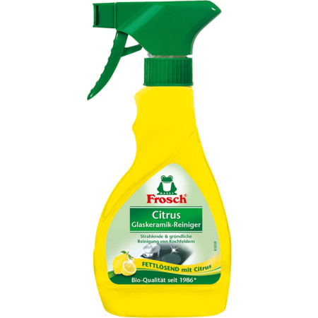 detail Frosch čistič sprej 300ml EKO na indukční a sklokeramické desky Citrus
