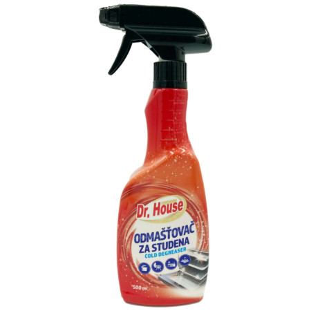 detail Dr. House čistič odmašťovač za studena v rozprašovači 500ml