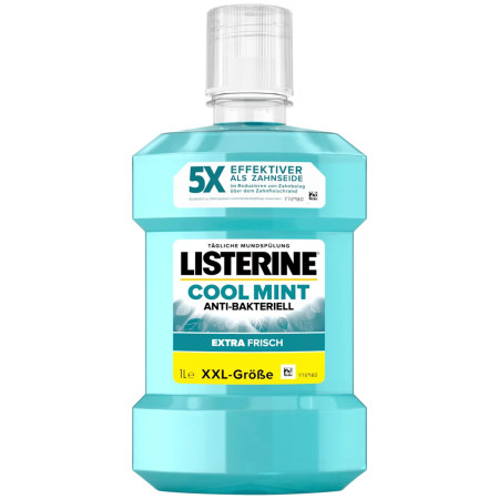 chi tiết Listerine 1L ústní voda Cool mint