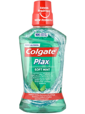 detail Colgate ústní voda 500ml Plax Soft Mint