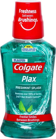 detail Colgate ústní voda 250ml Plax soft Mint