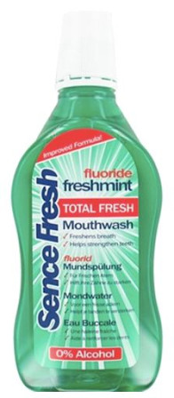 chi tiết Sencefresh ústní voda 500ml Fresh Mint