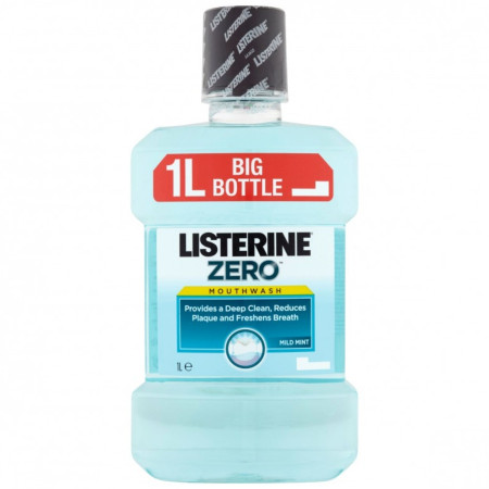 detail Listerine 1L ústní voda Zero