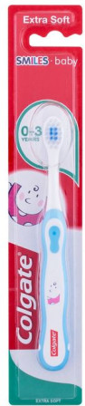 detail Colgate dětský zubní kartáček Smile 0-2 let Extra Soft
