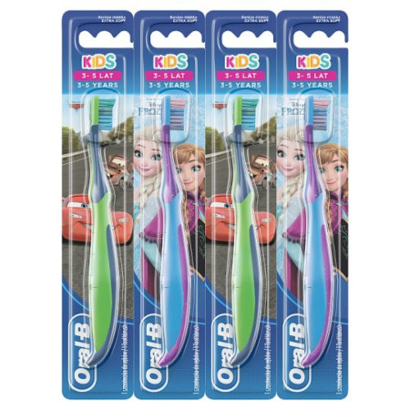 chi tiết Oral-B zubní kartáček Kids (3-5let) Frozen a Car