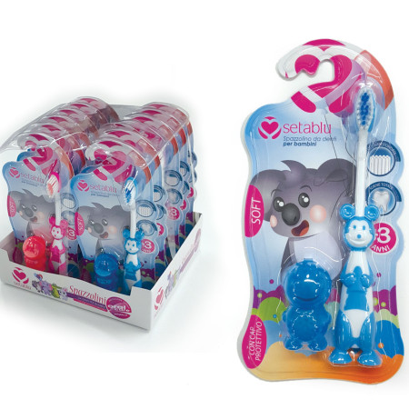 chi tiết Dětský kartáček (Spazzolini) - Koala s krytkou SOFT (12)