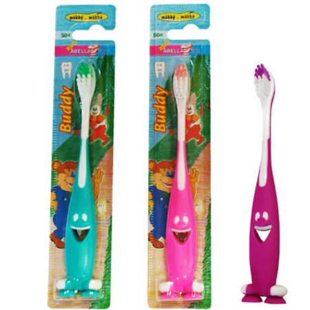 chi tiết Abella Kids Buddy dětský zubní kartáček 3-6 let (12)
