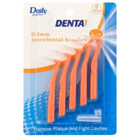 detail Daily Care mezizubní kartáčky L 5ks/0,5mm (36)