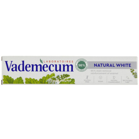 chi tiết Vademecum zubní pasta 75ml Natural White