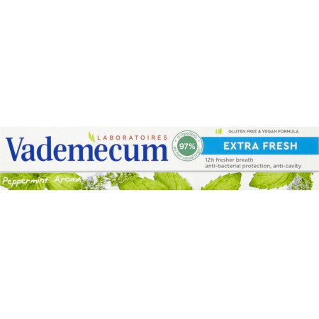 detail Vademecum zubní pasta 75ml Extra Fresh