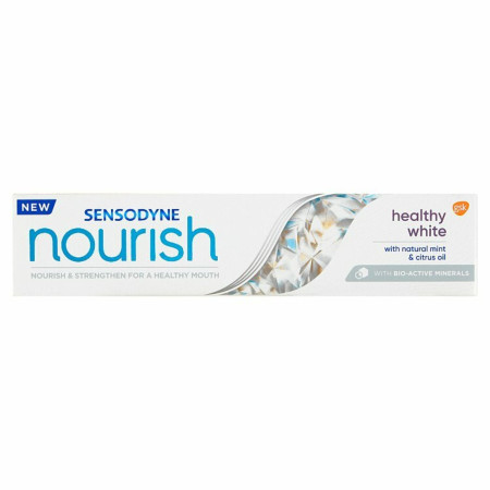 detail Sensodyne zubní pasta 75ml Nourish healthy white