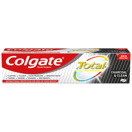 chi tiết Colgate zubní pasta 75ml - Total Charcoal Clean