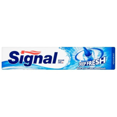 chi tiết Signal 75ml zubní pasta Deep Fresh Aquamint