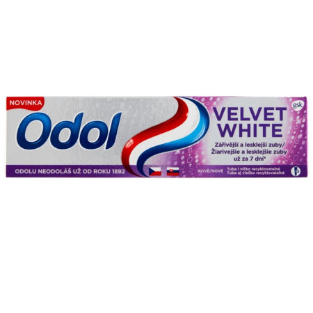 chi tiết Odol Zubní pasta 75ml Velvet White (12)