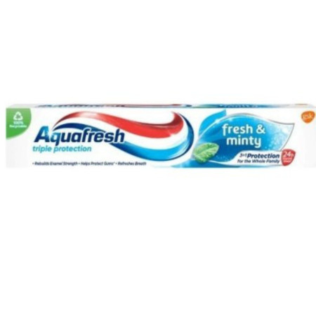 chi tiết Aquafresh zubní pasta 100ml Active Fresh (12)