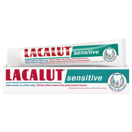 detail Lacalut zubní pasta 75ml Sensitive