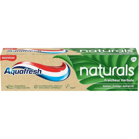 chi tiết Aquafresh zubní pasta 75ml Naturals Fresh Herbal (12)