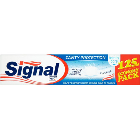 detail Signal 125ml zubní pasta Cavity Protection (12)