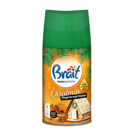 chi tiết Brait náhradní náplň 250ml christmas gingerbread house