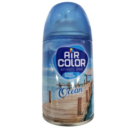 chi tiết Air Color 250ml Osvěžovač vzduchu náplň Ocean (6)