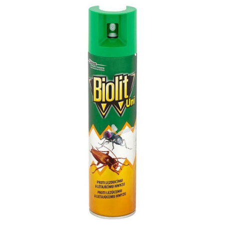 detail Biolit 400ml sprej proti létajícímu a lezoucímu hmyzu