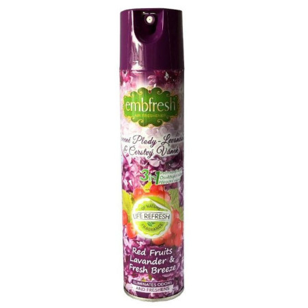 detail Emblezze (Embfresh) sprej 240ml Red Fruits a Levender