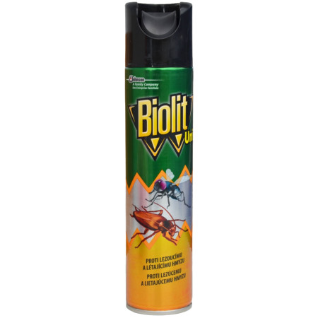 detail Biolit 300ml sprej UNI proti lezoucímu a létajícímu hmyzu