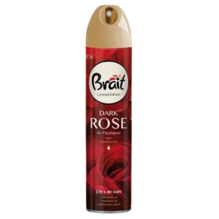 detail Brait osvěžovač vzduchu sprej 3v1 300ml Dark Rose (12)