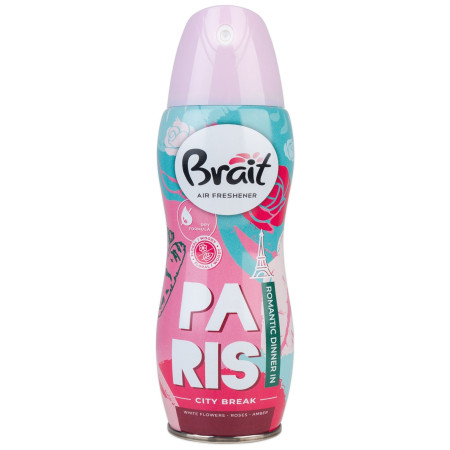 chi tiết Brait osvěžovač vzduchu sprej SHAPE 300ml Paris (12)
