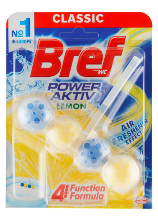 detail Bref kuličky WC závěs 50g Lemon