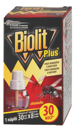 detail Biolit tekutá náplň do elektrického odpařovače 31ml Citronella