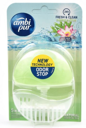 chi tiết Ambipur tekutý WC blok 55ml Bamboo & Lotus (12)