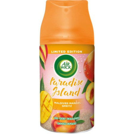 chi tiết Airwick freshmatic náp. 250ml Maldives Mango & Peach Spritz (4)