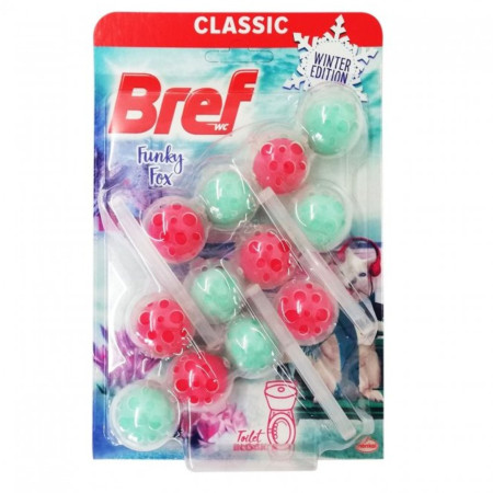 detail Bref kuličky WC závěs 3x50g Funky Fox
