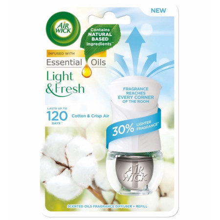 chi tiết Airwick 19ml electric komplet Cotton a Crisp Air (6)