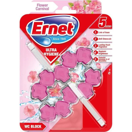 chi tiết Ernet WC závěs 2 x 50g - Flower Carnival (24)