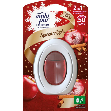 chi tiết Ambipur Bathroom osvěžovač koupelny 7,5ml Spiced Apple (8)