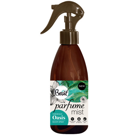 detail Brait 325ml Parfume mist sprej - Oasis Emerald