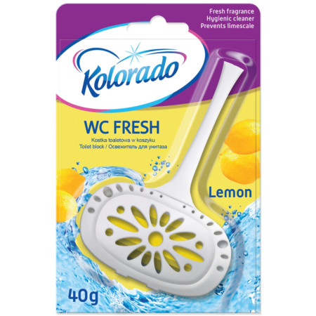 detail Kolorado WC 40g Toilet block in basket - Lemon (24)