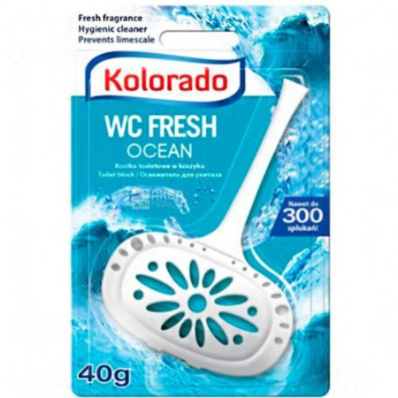 chi tiết Kolorado WC 40g Toilet block in basket - Ocean (24) H