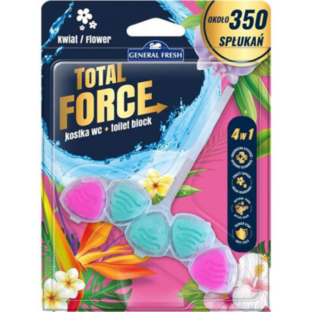 detail Total Force 40g Kostka do WC - Flower (12)