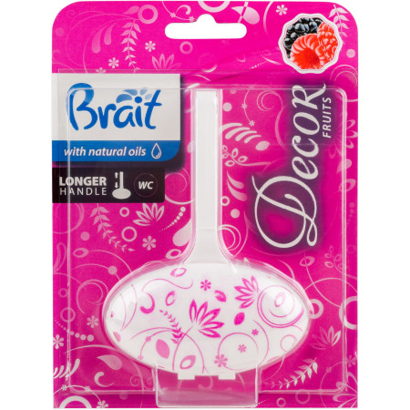 chi tiết Brait kostka do WC 40g závěs DECOR - Fruits