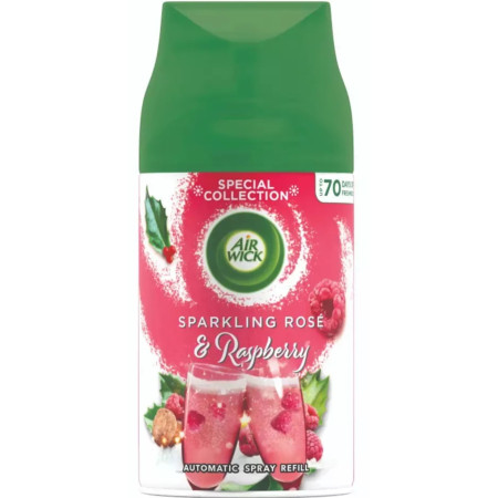 chi tiết Airwick freshmatic náplň 250ml Sparkling Rose and Raspberry (6)